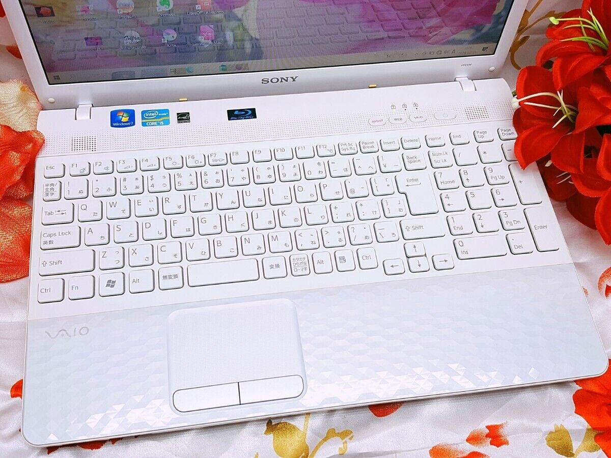 SONY VAIO Laptop White Windows 11 8GB/SSD256GB Used | eBay SONY VAIO Laptop White Windows 11 8GB/SSD256GB Used | eBay