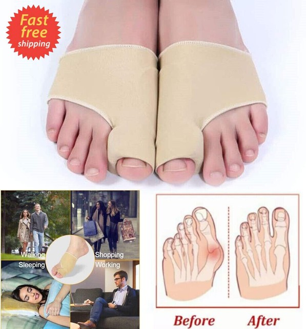 1 Pair Big Toe Bunion Corrector Splint Straightener Hallux Valgus Pain Relief US 1 Pair Big Toe Bunion Corrector Splint Straightener Hallux Valgus Pain Relief US