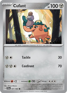 Cufant 041/064 Common Pokemon Shrouded Fable NM