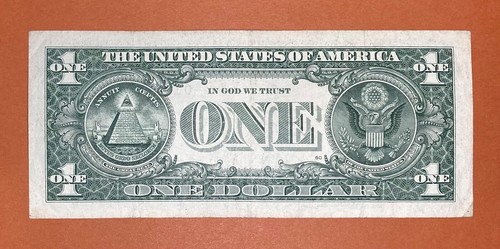 19 July 1979 (D 19071979 C) Birthday Note $1 One Dollar Bill - Picture 3 of 3