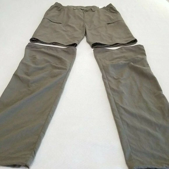 New - Vaude Pants Farley Convertible Hiking Performance Utility Outdoor 38x34