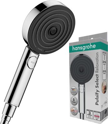 Hansgrohe Handbrause Duschbrause Duschkopf Pulsify Select S 3 Strahlarten chrom 