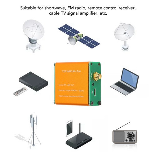 Wzmacniacz mocy RF Niski poziom hałasu Przedwzmacniacz 20dB High Gain LNA RF Wzmacniacz - Zdjęcie 11 z 14