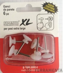 Ganci Per Quadri Confezione Da 20 Pezzi 22 7 Kg Ganci Con Chiodi Kit Per Appendere Foto E Specchi Pesanti Amazon It Fai Da Te