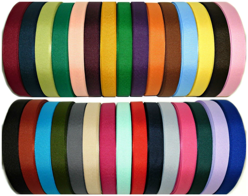 CINTA DE GROSGRAIN 25MM, 5 MTRS COMPRA 1 OBTÉN 1 GRATIS COLS SURTIDOS, MANUALIDADES, ARTE 0072 Foto 2 de 2