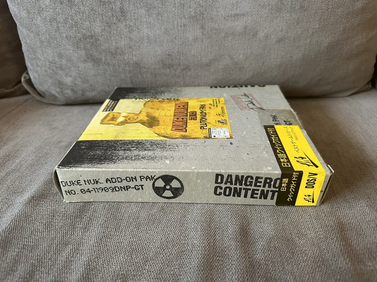 DUKE NUKEM 3D PLUTONIUM PAK 日本語クイックガイド付