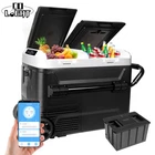 42L/50L Electric Cooler Portable Car Fridge Refrigerator Camping Dual Freezer