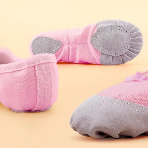 Professional Ballerina Shoes Soft Sole Adult Dance Slippers for Women - Picture 5 of 17