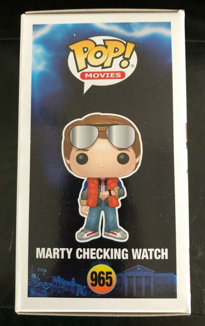 ð Funko POP! Marty Checking Watch - 2020 SDCC Movies #965 Walmart Exclusive Pop | eBay