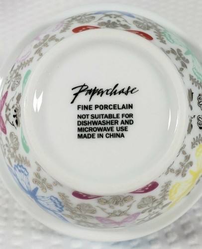 Paperchase Fine Porcelain Tea Pot Butterfly Design - Picture 9 of 9