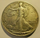 1939 P Walking Liberty Silver Half Dollar, EF +,  (39PEW2) FREE SHIPPING