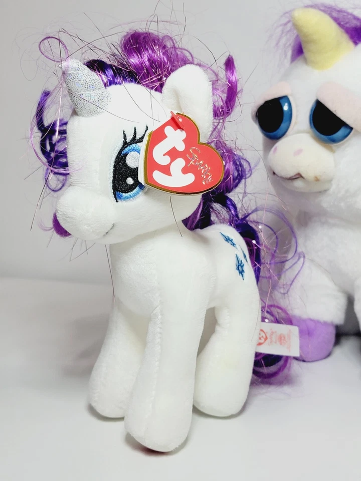 独角兽豆豆娃,Feisty Pets,Jellycat,Plushtoy,Wild Republic 批量 6 件 — 第 2/4 张图片