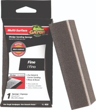 Gator 4638 All-Purpose EdgeProtect Dual-Angle Sanding Sponge, Fine Grit