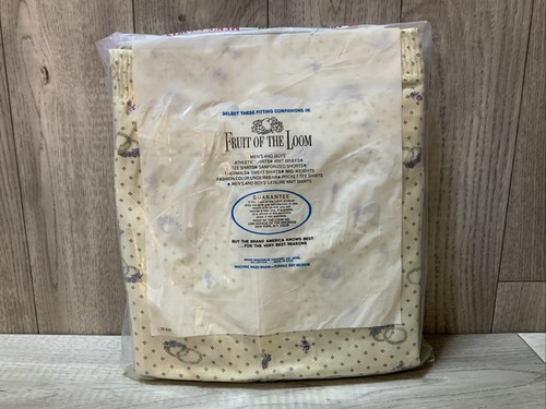 Neu Vintage Fruit Of The Loom Gr. 36 Muster Herren Shorts Sanforisiert/Breitstoff - Bild 4 von 7