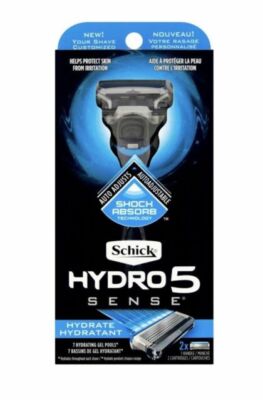 Schick Hydro 5 Sense Hydrate Razor w/ Shock Absorb Technology