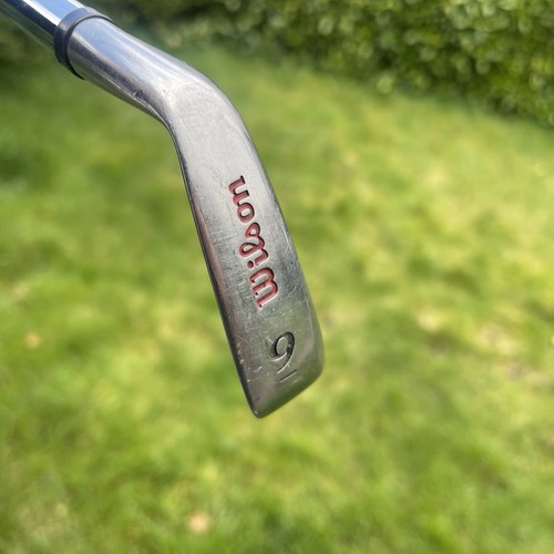 Wilson Fat Shaft # 9 Iron - Regular Flex Fat Shaft Platinum Steel - Picture 5 of 8