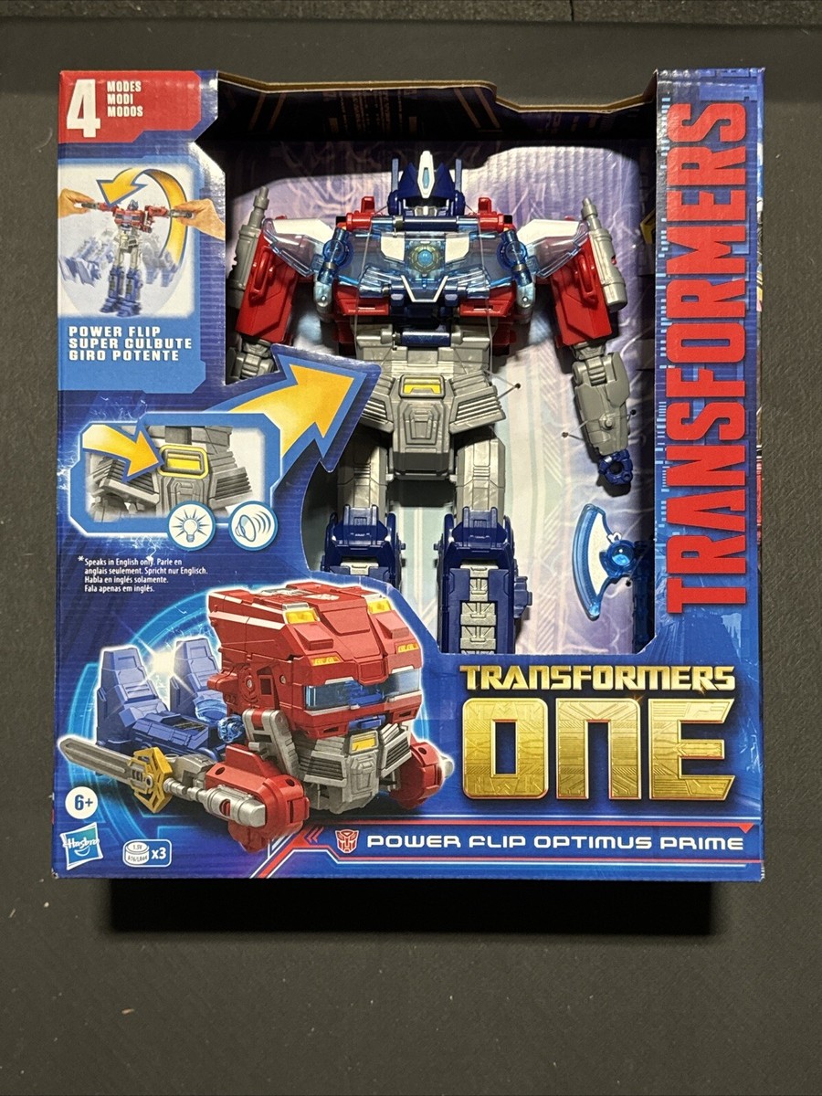 Transformers ONE Power Flip Optimus Prime Orion Pax TFONE MISB IN HAND IN  USA
