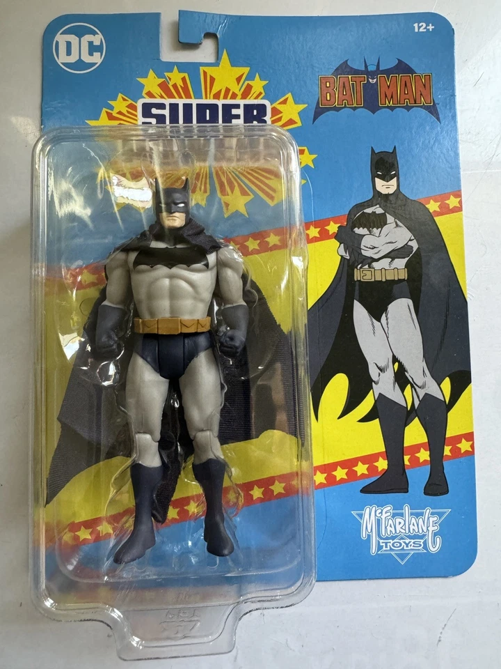 McFarlane DC Super Powers Wave 8 JUEGO COMPLETO de 6 Superman/Batman/Manta Negra Foto 4 de 4