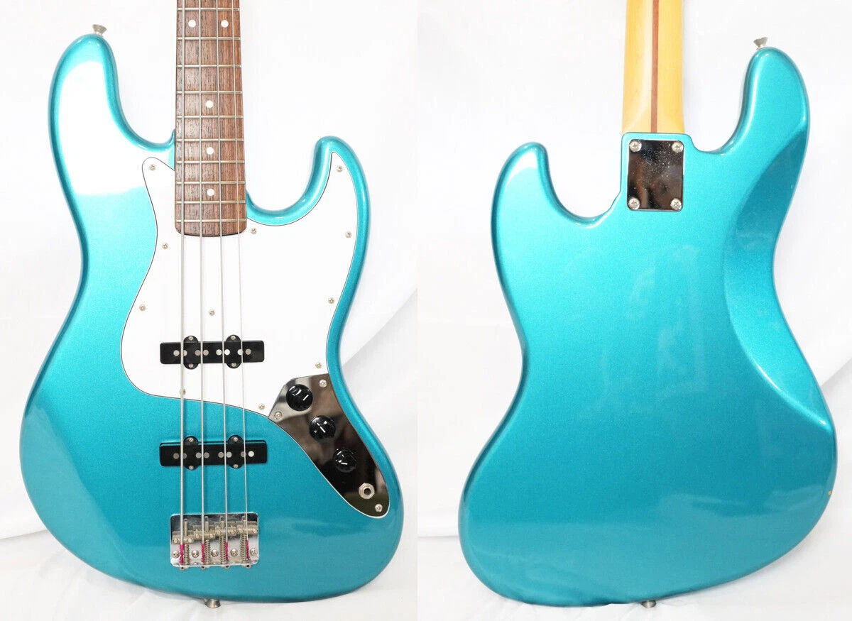 Used 2009 CoolZ / Fujigen ZJB-1R Lake Placid Blue MIJ Jazz Bass C.F.S. W/GB