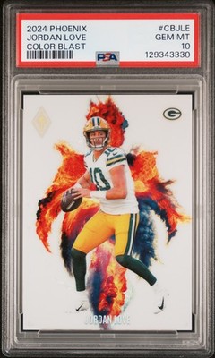 2024 PANINI PHOENIX COLOR BLAST #CBJLE JORDAN LOVE PSA 10 | eBay