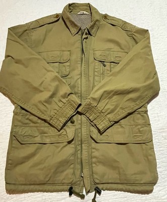 True Vintage 80s Banana Republic Safari Jacket Tan Men's Sz L