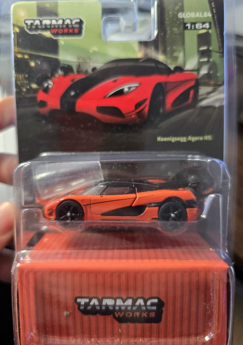 Tarmac Works Koenigsegg Agera RS Orange GLOBAL64 1/64 Diecast