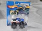 Hot Wheels Monster Jam King Krunch 2002 1:64 Vintage Truck B1295 Red White Blue