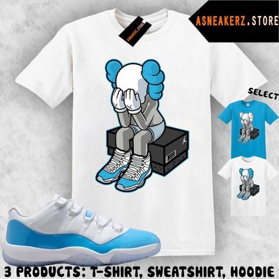 Shirt Matching AJ 11 Low University Blue 2026 Match Sneaker Sneakerhead Kawsone