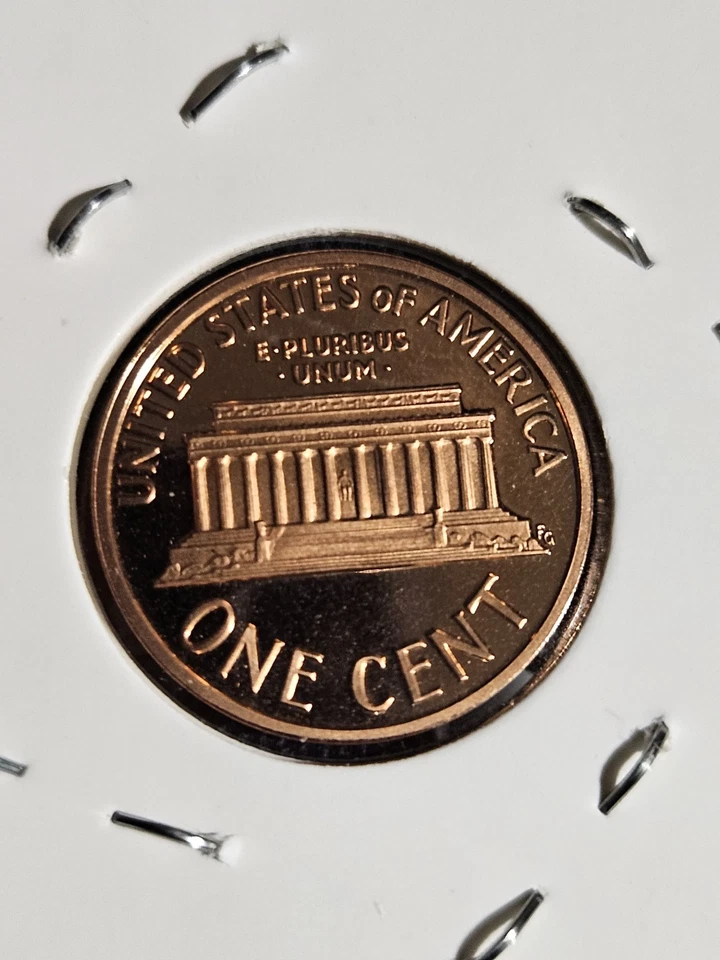 1994 S Lincoln Memorial Penny Proof, High Grade, UNC. (MS) #18 - Image 4 of 4