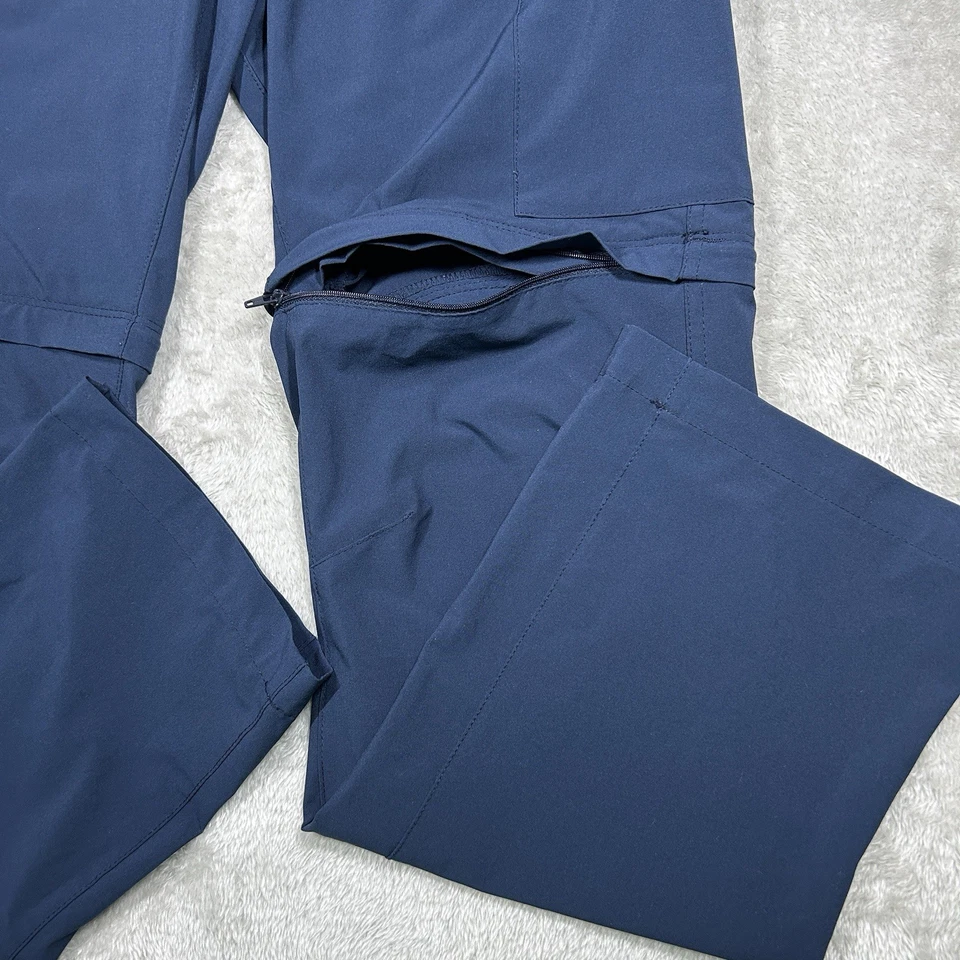 Columbia PFG Pants men's 32x32 Convertible Performance Fishing Gear Outdoor Blue - Image 4 of 4