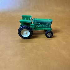 Vintage Green Tootsietoy Farm Tractor 1974 Diecast Made in USA