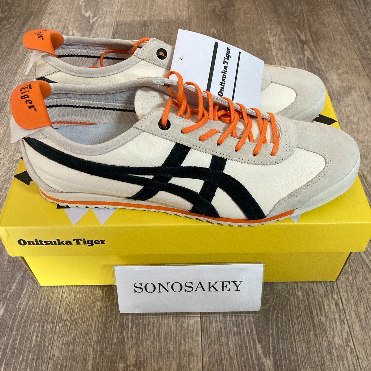Onitsuka Tiger MEXICO 66 SD VIN 1183C015 105 CREAM/BLACK New in