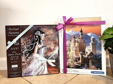 Castles and Kings - 2 Puzzles featuring a Historic Castle and Edwardian Lady