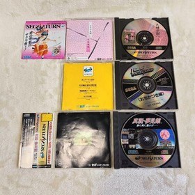 Tested and working confirmed Sega Saturn popular software 9-disc set bargain