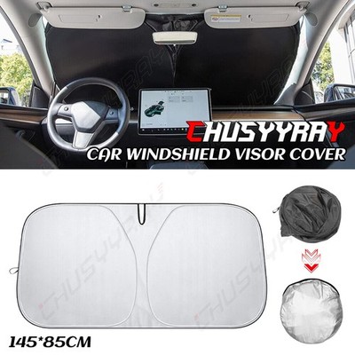 Foldable Auto Car Front Window Windshield Sun Shade Shield Cover Visor UV Block-
