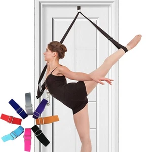 Yoga Tir ceinture élastique danse latin porte étirer les bandes d'exercices de fitness