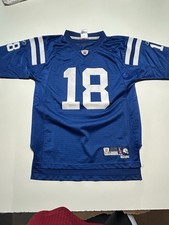 reebok peyton manning colts jersey Youth Large 14/16