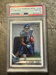 2019 Donruss Optic Aj Brown PSA 10
