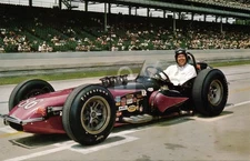 Bob Veith Indy 500 Indianapolis Speedway Car 1950s RPPC Photo Postcard COPY