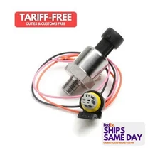 Holley 554-135, One Natural Stainless Map Sensor - 7 Bar Performance Racing Part