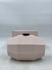 Viktor Rolf Pink Geometric Leather Crossbody Clutch Bag