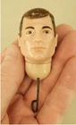 Vintage 1964 Hasbro GI Joe Figure Hard Head Brown Hair Brown Eyes Neck Joint C7