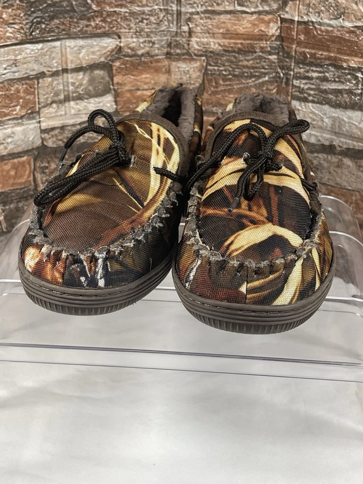 Zapatillas Apres Para Hombre 8 Mocasines Camufladas Sin Cordones Informales Cómodas Punta Redonda Parte Superior Baja Foto 2 de 4