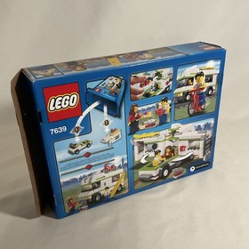 LEGO CITY Camper (7639) 165pcs, Box, Minifigures, Modular Build, 2009