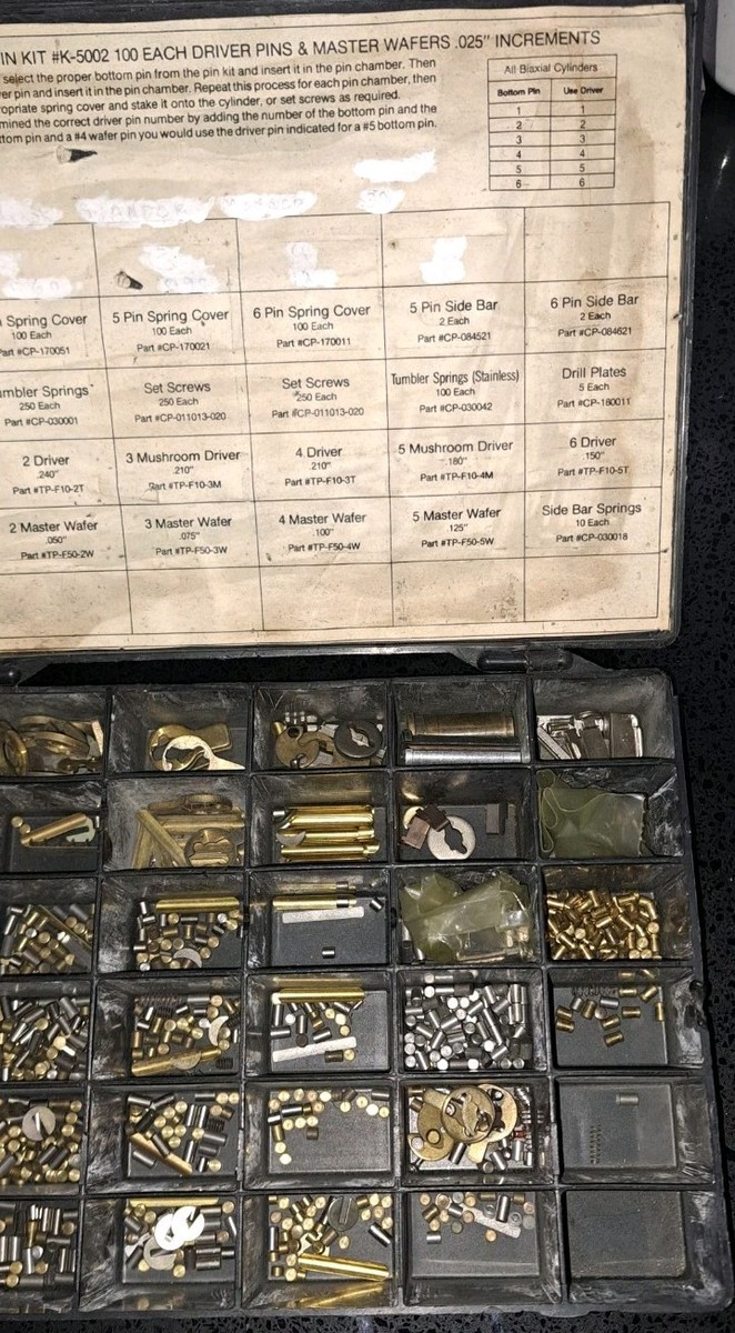 Medeco Biaxial Pin Kit K-5002 | eBay