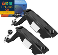 2PCS Compression Latch Lock Powder Coated Zinc Alloy Adjustable Lever Hand Opera