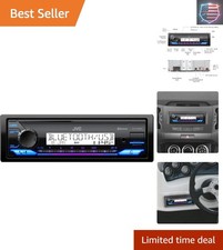 Car Stereo with Bluetooth, 4-Ch Marine Radio Receiver, AM/FM Single Din Radio...