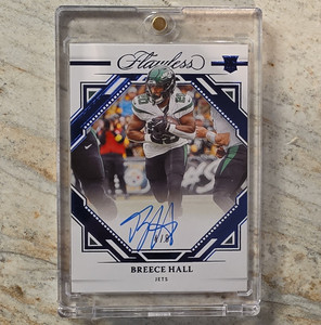 NFL Breece Hall auto 1of1 おまけ付き Breece Hall Autograph | eBay