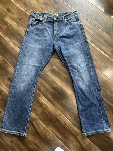 Wrangler 20X Jeans Men’s 38x34 Blue Straight Fit Western Cowboy Whisker