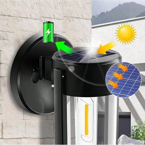 LED Solar Wall Lights Outdoor Tungsten Wall Lamp Solar Garden Lamp - Picture 6 of 12